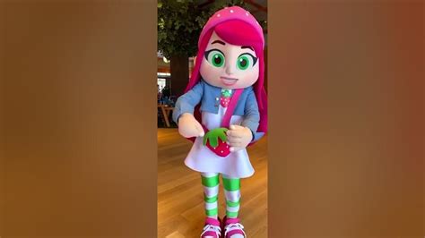 Iconic merchandise inspired by the strawberry shortcake mascot